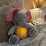 Elefante relajante con respiracion